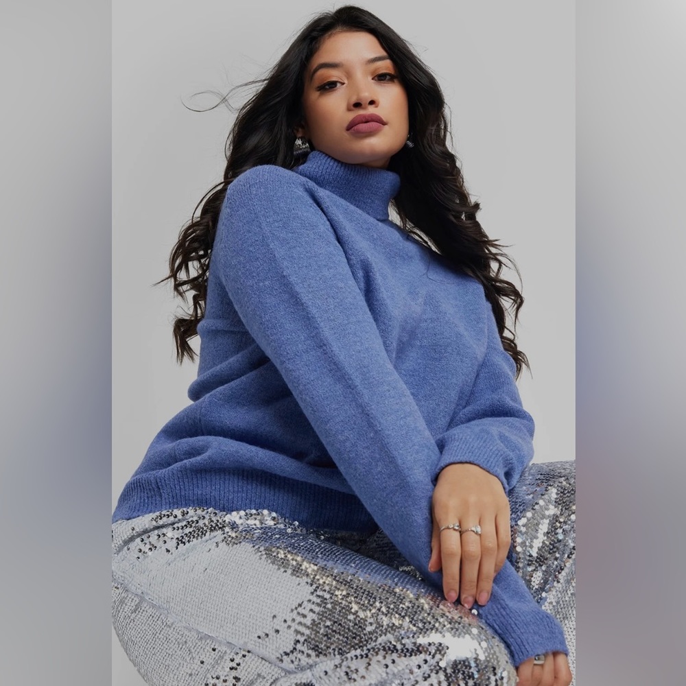 Rebdolls Get It Right Long Sleeve Turtleneck Sweater